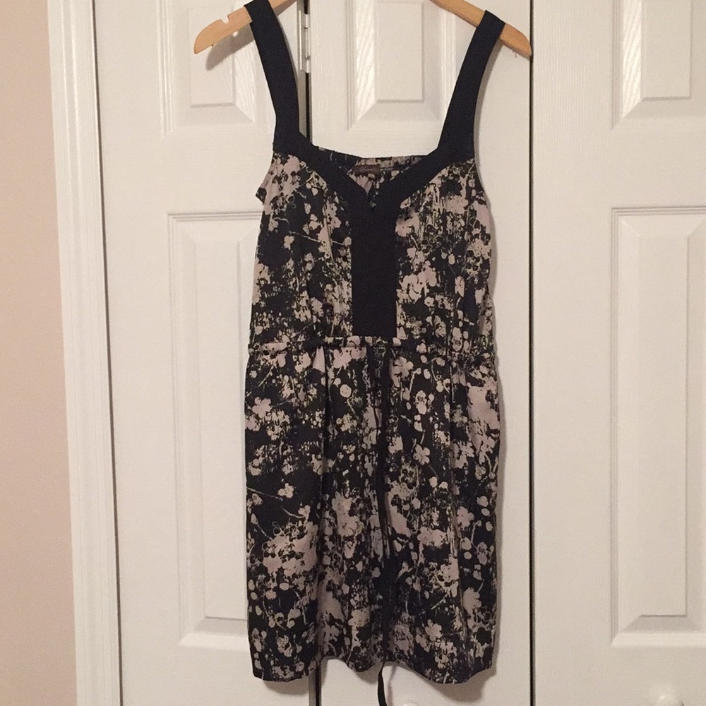 Fun black slip dress